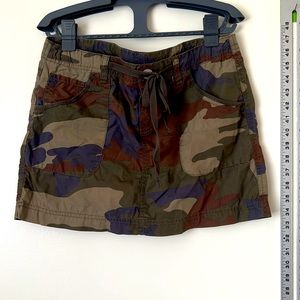 🌵London Jean Camo Skirt